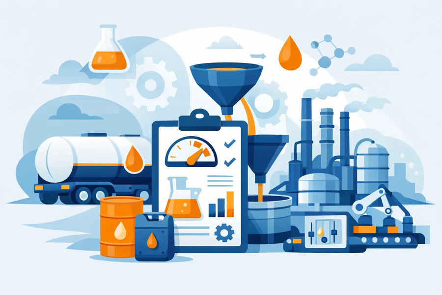 Como padronizar combustível para processo industrial