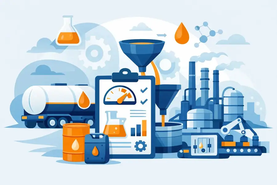 Como padronizar combustível para processo industrial