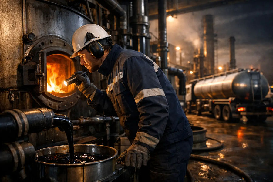 Manutenção preventiva de linha térmica